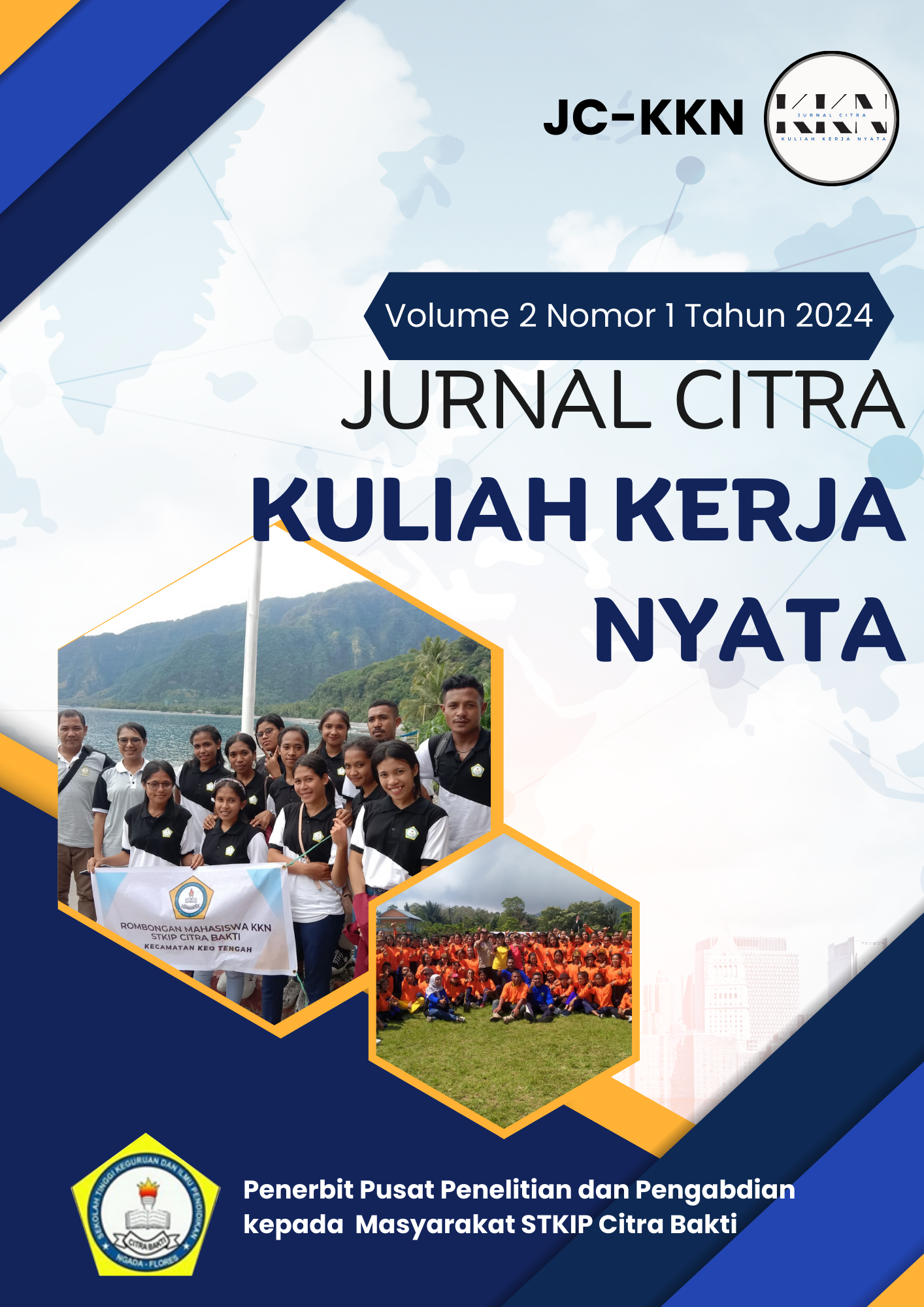 					View Vol. 2 No. 1 (2024): Jurnal Citra Kuliah Kerja Nyata
				
